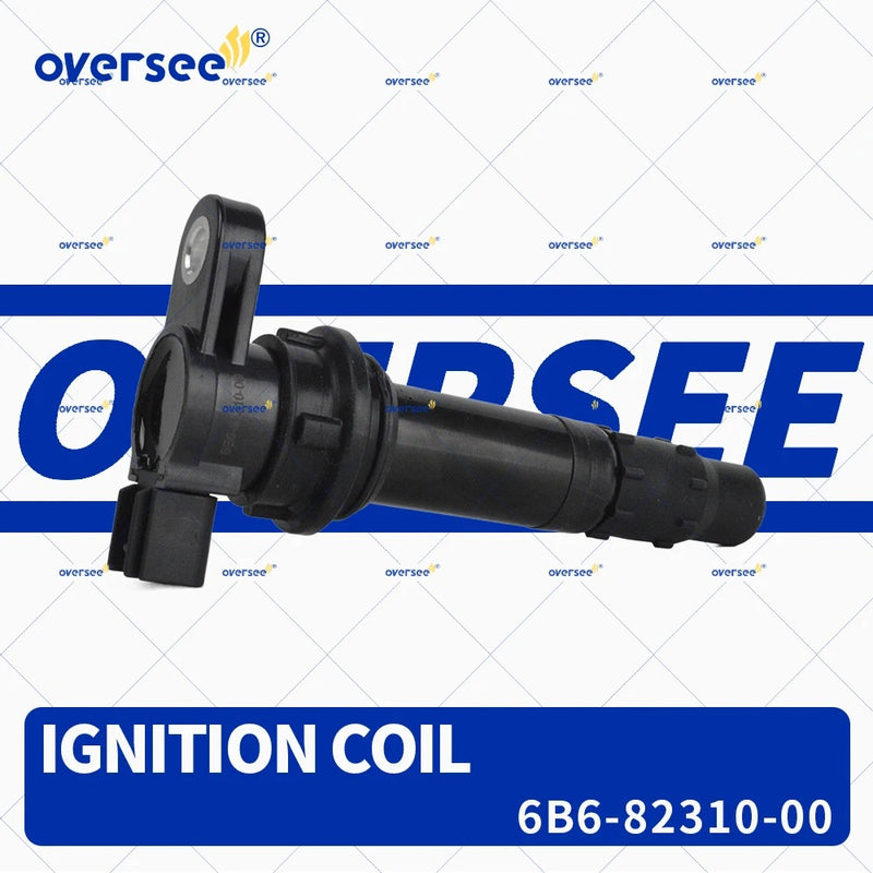 6D3-82310 Ignition Coil for Yamaha Waverunner PWC Sport Jet Boat Sx Ar Vx 6D3-82310-01-00-1