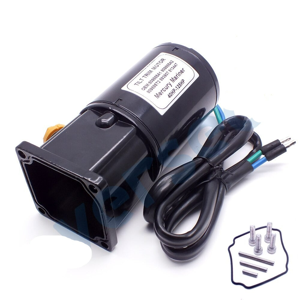 809885A1 Tilt Trim Motor For Mercury Mariner Outboard 40HP-125HP 809885A2 809885T2 893907 813447 Lester 10827