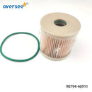 90794-46911 filtro de combustible para elemento filtrante de repuesto externo Honda 30hp 10 micrones 