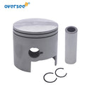 688-11636 Piston Kit 688-11605 Piston Ring +050 For Yamaha Outboard Motor 2T 75HP 85HP 90HP Parsun T85 Oversize 050
