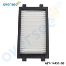 Air Filter 6EY-14451-00-00 Compatible with Yamaha EX/VX TR-1 Series Motorboat 6EY-14451