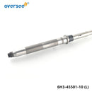 Boat Motor 6H3-45501 Drive Shaft For Yamaha Long Outboard 3 Cylinder 2 stroke 60-70HP 6H3-45501-10