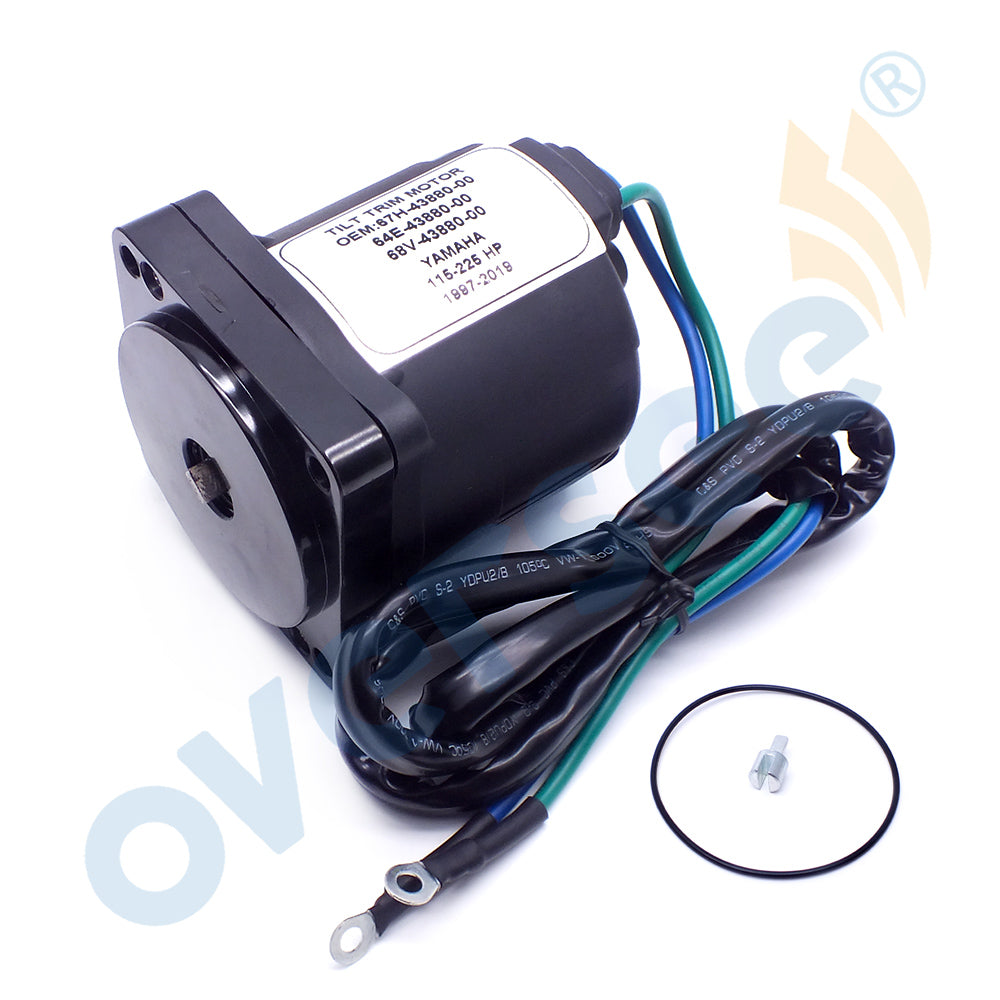 Oversee 67H-43880 Power Trim Tilt Motor For Yamaha Outboard Motor 67H-43880 64E-43880 64E-43880-00 115-225 HP