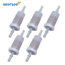 35-879885Q Fuel Filter For Mercury Outboard Motor 35-879885T Sierra 18-7718 8mm 5/16" Mercruiser 35-879885Q 35-879885T