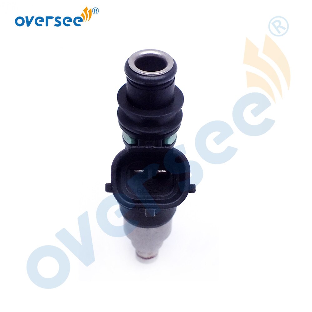 OVERSEE 4pcs/set Fuel Injector 15710-82K50 for 2015 Suzuki Outboard Motor DF 90 Boat Engine Parts