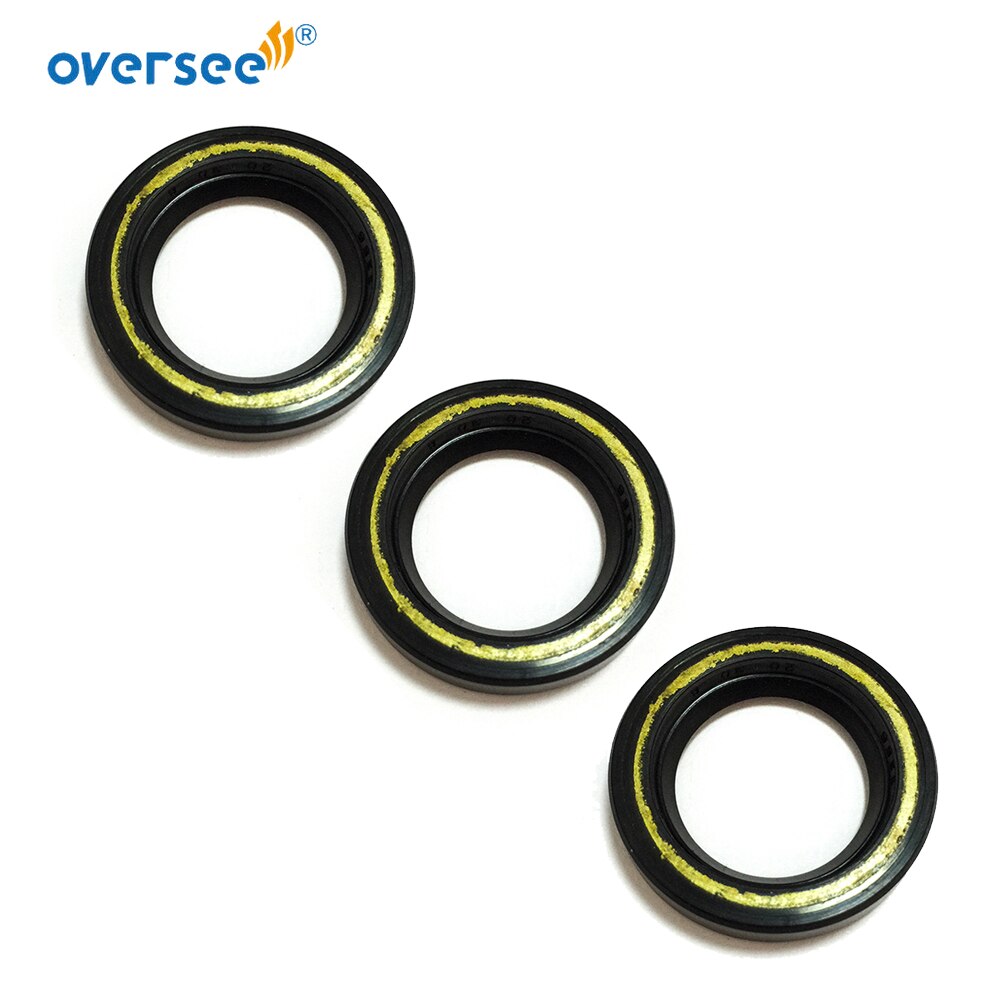 OVERSEE 93101-17054 Oil Seal S-type For Yamaha Outboard Motor Parsun Hidea 8HP 9.9HP 15HP 3pcs