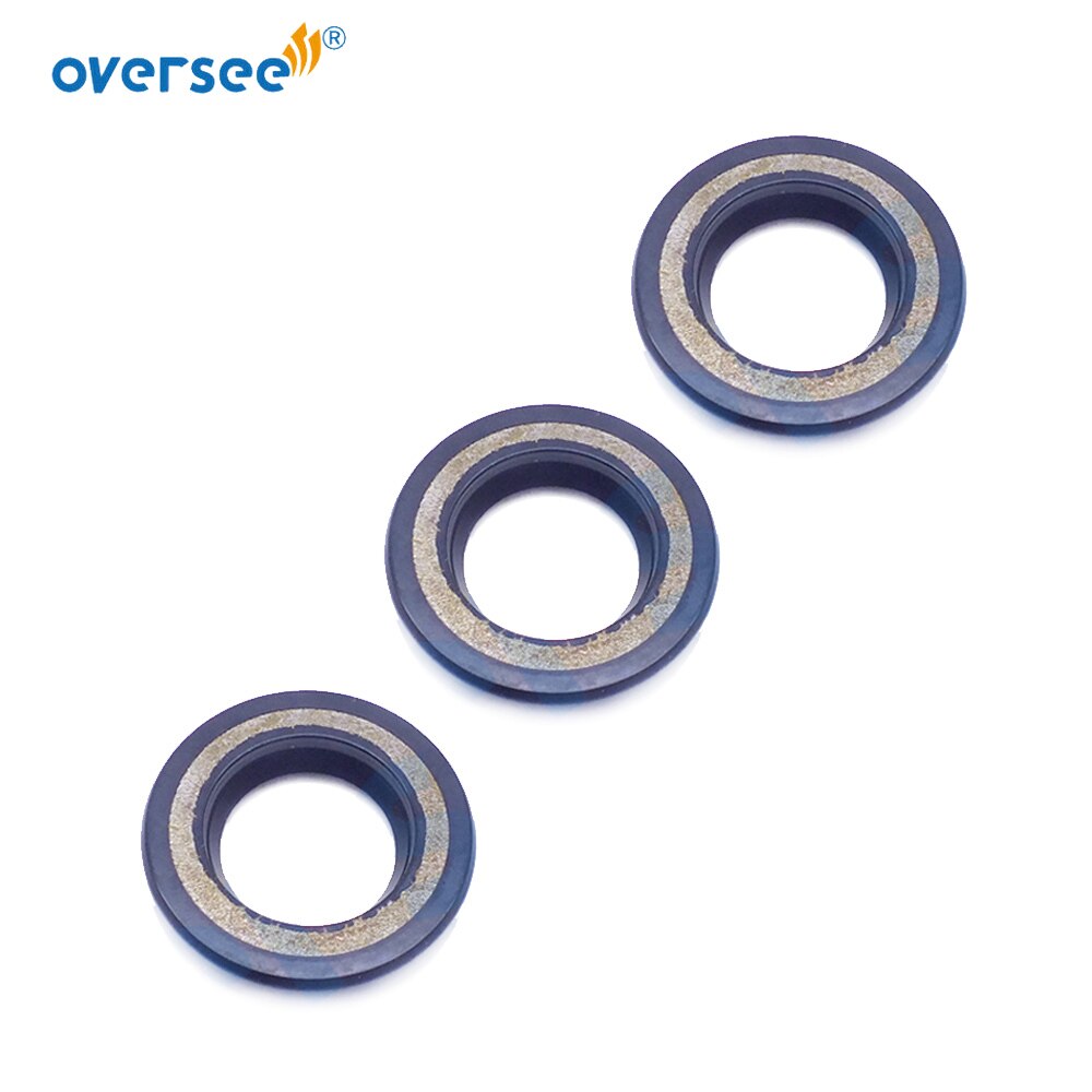 OVERSEE Outboard 93101-17001 OIL SEAL FOR YAMAHA Outboard Engine Motor Parts 3pcs/set