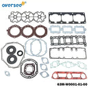 63M-W0001-01 Power Head Gasket Kit For Yamaha RA1100 Raider/Venture WVT1100 95-7