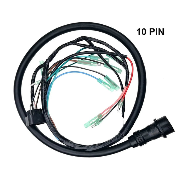 Topreal 688-82590-17-00 Wire Harness Assy (10P) For Yamaha 2T 50 75 85HP Outboard Motor