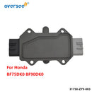 Rectifier 31750-ZY9-003 Voltage Regulator for Honda BF75 BF90 BF75DK0 BF90DK0 EFI LHGD LHTW LHTD LRTW LRTD XRTL XRTU XRTW XRTD