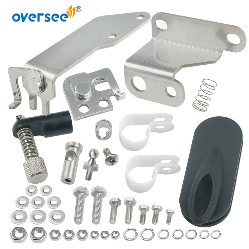 Kit de montaje de Control remoto 853800A01, 853800A02 para Motor fueraborda Mercury Mariner de 2 tiempos 25HP