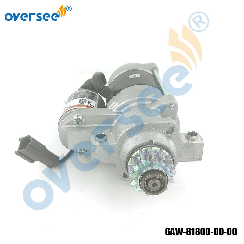 Motor de arranque 6AW-81800-00-00 para motor fueraborda de 4 tiempos Yamaha F350 350HP
