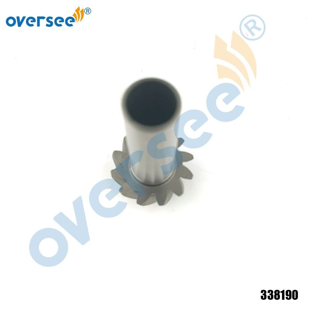 Oversee 338190 -12T Driveshaft Pinion Gear For Evinrude Johnson Outboard 8-9.9-10-115 HP
