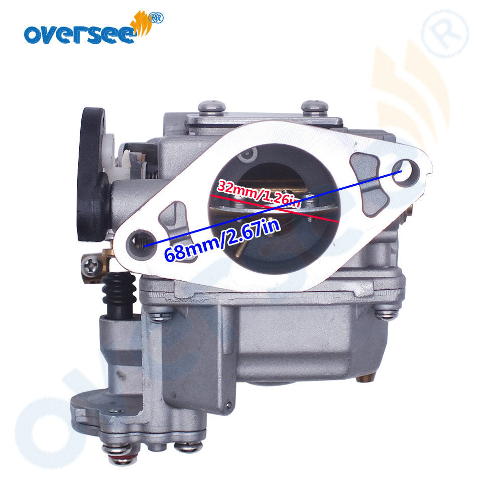Oversee marine 3323-835382A1 Carburetor for Mercury Mariner 4-Stroke 9.9hp 13.5hp 15hp Outboard 835382T04 835382A1