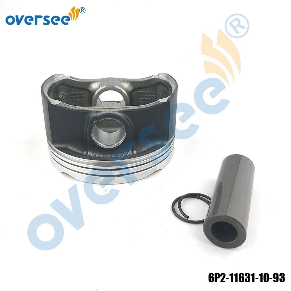 Oversee 63P-11603-10-93 PISTON STD For Yamaha Outboard F LF200 250 HP 4-STROKE 2006-2019