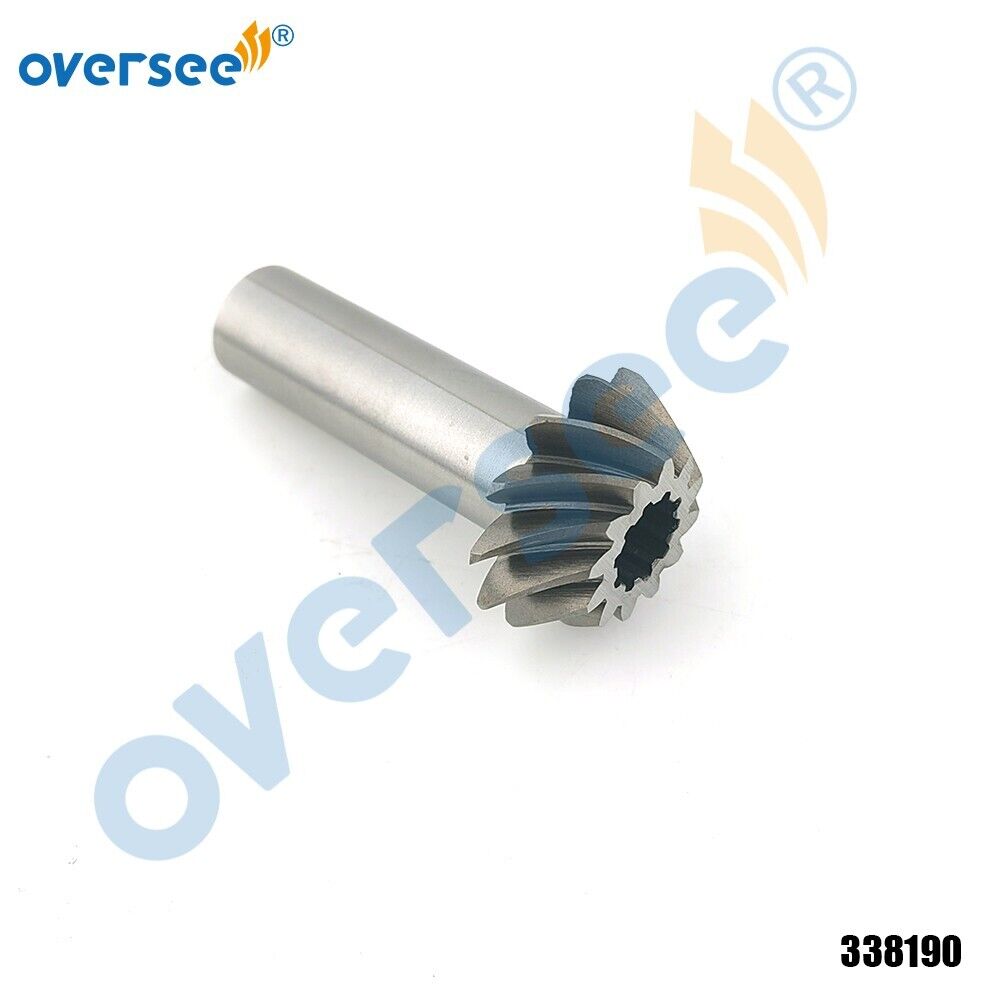 Oversee 338190 -12T Driveshaft Pinion Gear For Evinrude Johnson Outboard 8-9.9-10-115 HP