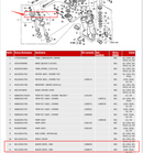 56115-ZW1-701 Trim Cap W/ Seal For HONDA 75-250HP Outboard 56115-ZY9-023 56115-ZW1-702 56115-ZW1-703