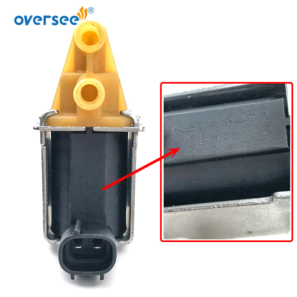 Solenoid Valve 877805T for Mercury Outboard 30-60hp 4 stroke 4 cylinder K005T48471 25341095