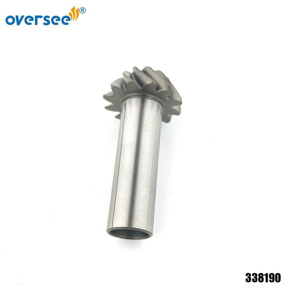 Oversee 338190 -12T Driveshaft Pinion Gear For Evinrude Johnson Outboard 8-9.9-10-115 HP