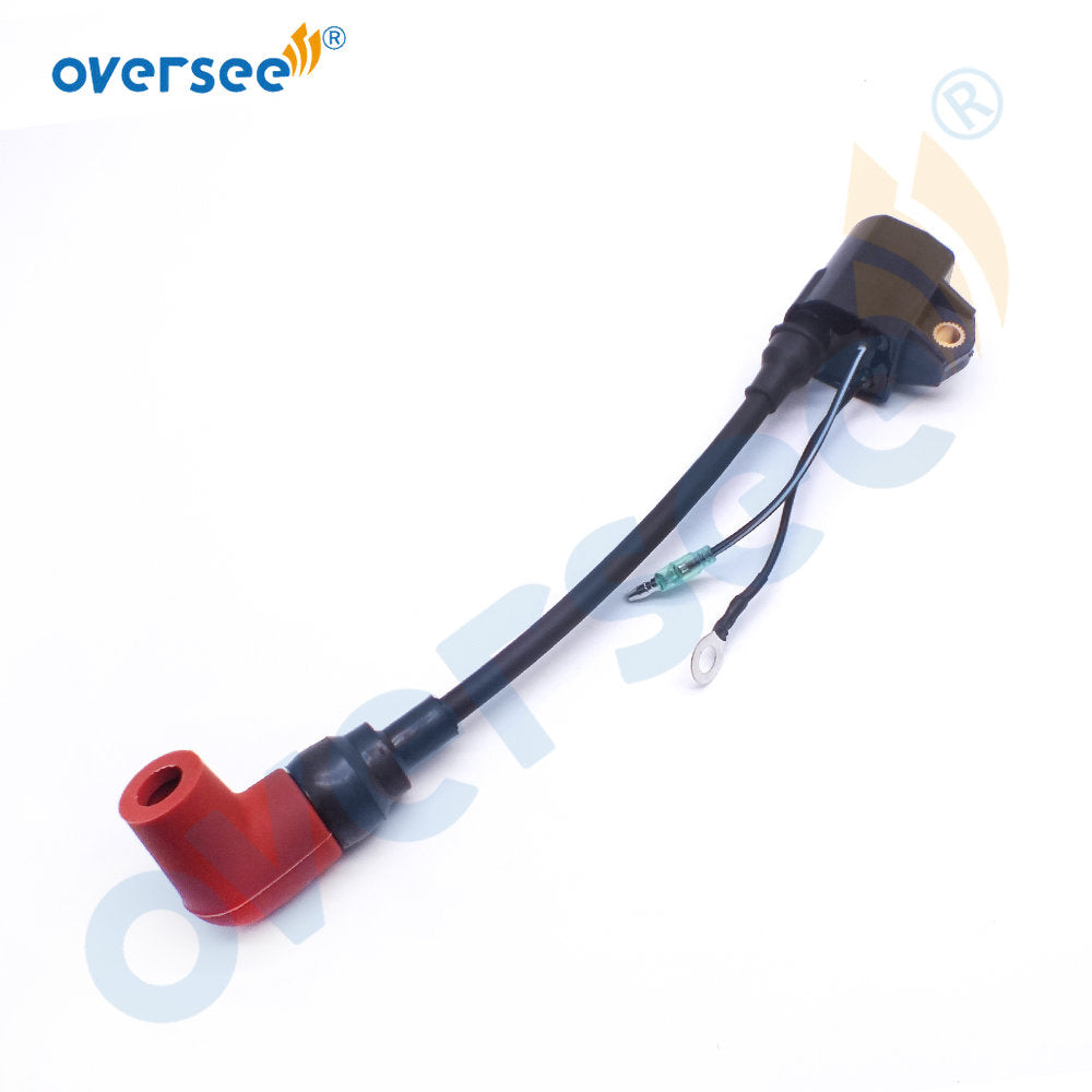 Oversee Outboard 3Pcs 6R3-85570-01 Ignition Coil with cap Assy for Yamaha L 100HP 150 175 200 225HP 6R3-85570-00