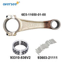 6E5-11650-01-00 Connecting Rod Assy For Yamaha 115 130 150 175HP 2-Stroke Outboard Engine