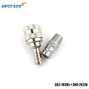3B2-70281 Fuel Connector +Tank Plug 3E0-70270 For Tohatsu Nissan Suzuki Outboard
