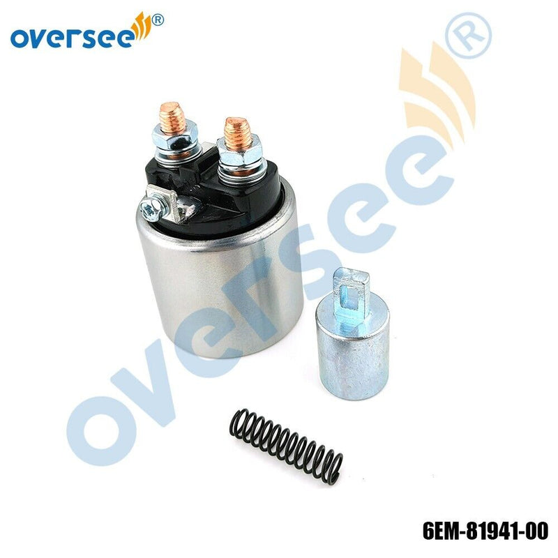 6EM-81941-00 Starter Solenoid Relay For Yamaha F75-115 VF90 VF115 Outboard Motor