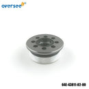 64E-43811-02-00 TORNILLO DEL EXTREMO DEL CILINDRO (8 orificios) para fueraborda Yamaha 2/4T 115-250 HP