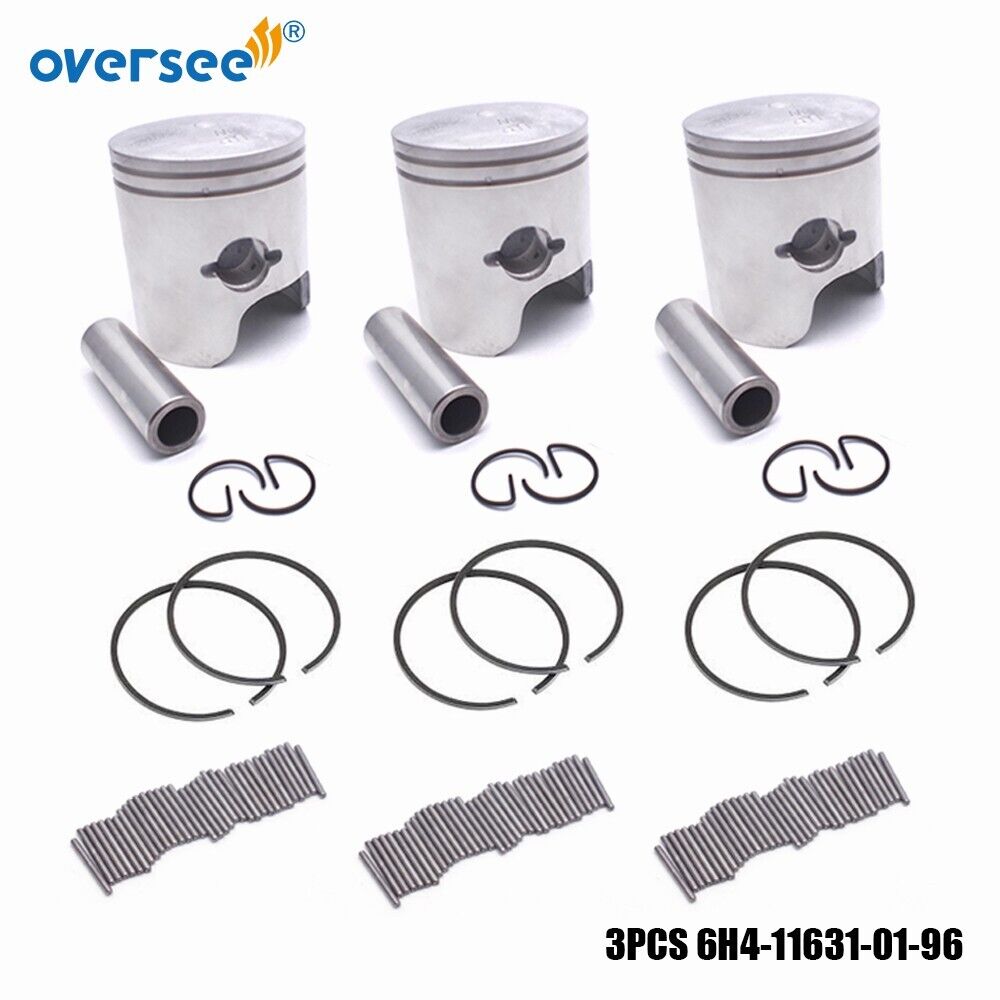 Crankshaft &Power Head Rebuild Kit STD 6H4/63D For Yamaha 2T 40 50HP 3 Cyl 40TRC