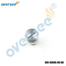 6H1-43845-00-00 Manual Release Screw For Yamaha 2T 25HP 40HP 60HP 70HP 90HP Outboard Engine