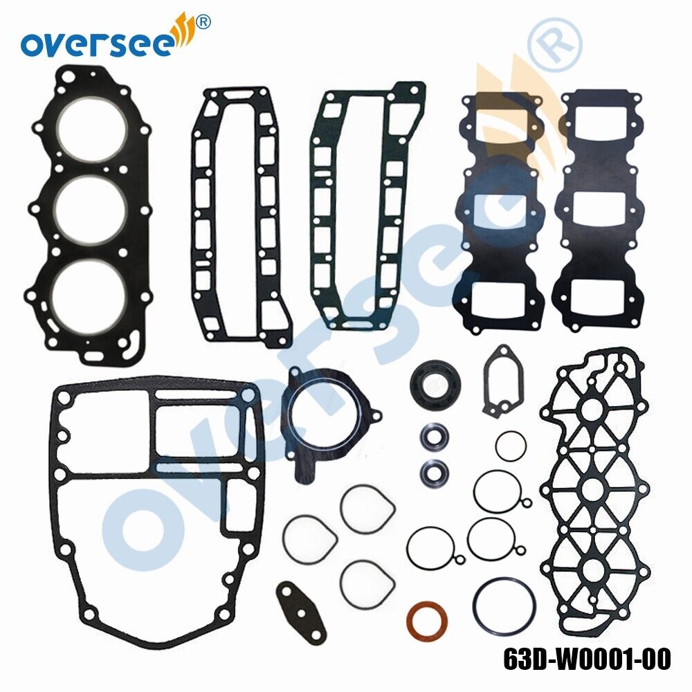 Crankshaft &Power Head Rebuild Kit STD 6H4/63D For Yamaha 2T 40 50HP 3 Cyl 40TRC