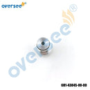 6H1-43845-00-00 Manual Release Screw For Yamaha 2T 25HP 40HP 60HP 70HP 90HP Outboard Engine