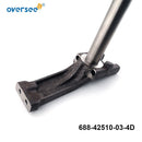 688-42510-03-4D Steering Bracket Assy For Yamaha 2T 90HP Outboard Motor 688-42510 T85-01020001