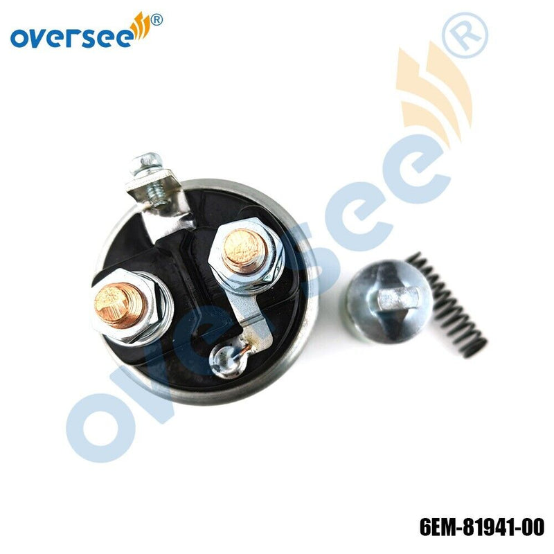 Relé de solenoide de arranque 6EM-81941-00 para Motor fueraborda Yamaha F75-115 VF90 VF115