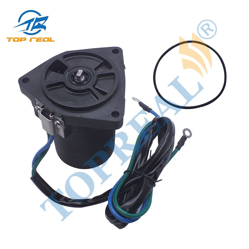 Topreal 63P-43880 配平倾斜电机适用于雅马哈舷外电机 150HP 4 冲程 63P-43880-10； 63P-43880-11-00 舷外发动机