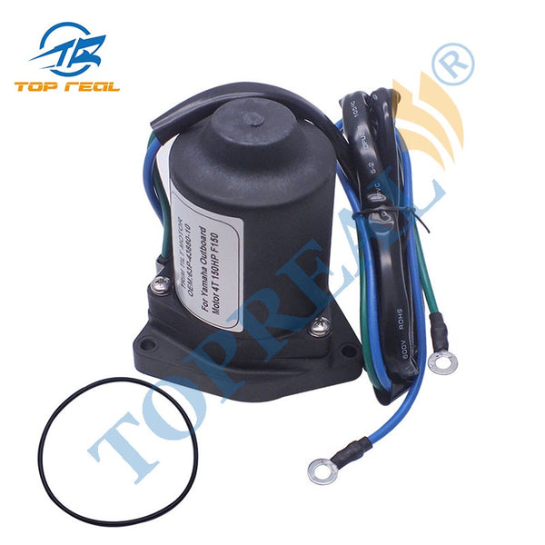 Topreal 63P-43880 Trim Tilt Motor For Yamaha Outboard Motor 150HP 4 Stroke 63P-43880-10; 63P-43880-11-00 Outboard Engine