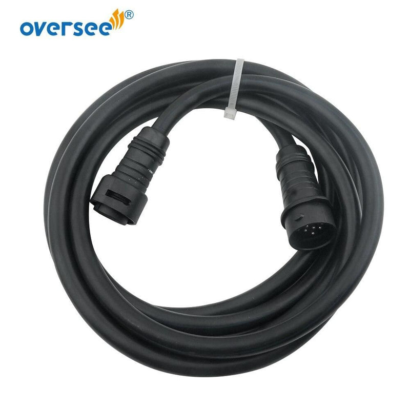 Oversee Marine 688-8258A 688-8258A-30 10Pin 9.8FT Wire Harness Extension Replacement For Yamaha Controller Box  150HP 200HP 250HP 2 Stroke Outboard Engine | oversee marine