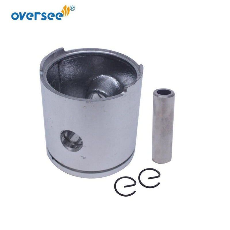 Oversee Marine T3.6-04020001; 309-00001-0 47mm Piston Kit Std Replacement For Tohatsu Parsun 2.5HP 3.5HP 3.6HP 2 Stroke Outboard Engine | oversee marine