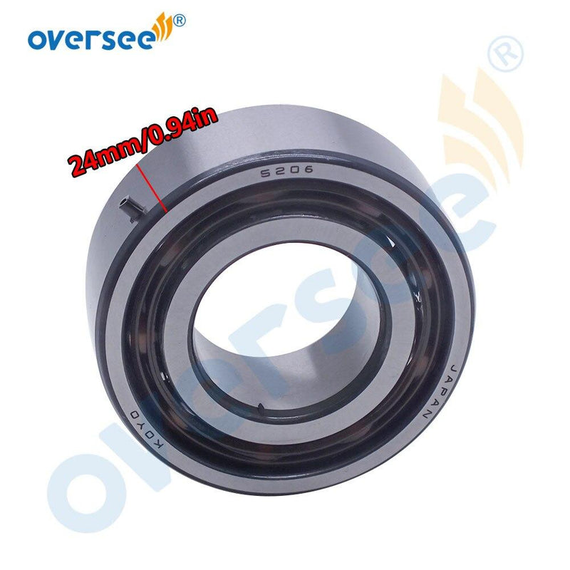 Oversee Marine 345-00113-0 30-16049T01 Ball Bearings Replacement For Tohatsu Mercury Mercruiser 30HP 40HP 2 Stroke Outboard Engine | oversee marine