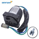 Oversee Marine 38100-87L10 38100-87L00 38100-87L03 38100-87L04 Power Trim Tilt Motor 12V Replacement For Suzuki With Round Wire Socket 70HP 85HP 90HP 4 Stroke Outboard Engine | oversee marine