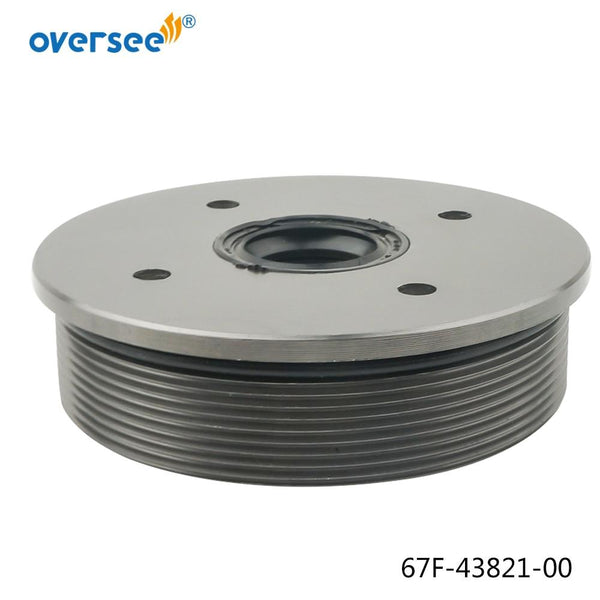 67F-43821 Screw Assy For Yamaha Outboard Motor 75HP to 90HP 2T 4T F70 F80 F90 F100 Trim Tilt Assy Repair 67F-43821-00 | oversee marine