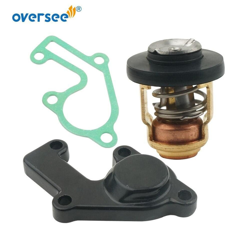 682-12413 Thermostat Cover For Yamaha Outboard Engine 2T 9.9HP 15HP Parsun T15-04000004 Hidea Seapro HDX | oversee marine