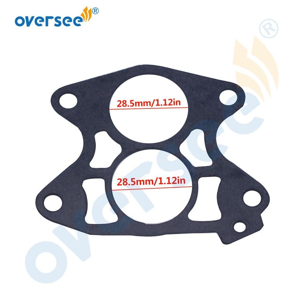 688-12414 Thermostat Gasket For Yamaha Outboard Motor 2T 60hp 75hp 85hp 90hp Parsun Hidea,Seapro,HDX 688-12414-A1;688-12414-00 Oversee Marine Store