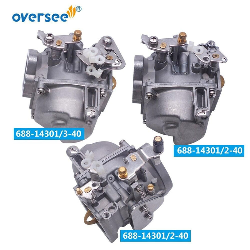 688-14301 Carburetor For Yamaha Outboard Motor 688-14302;688-14303 ,2T Parsun Makara 85HP 90HP Engine T85-05160200 | oversee marine