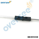 688-41217-01 ACCELERATOR LEVER ROD For Yamaha Mercury 2T 75 85 90HP Outboard Oversee Marine Store