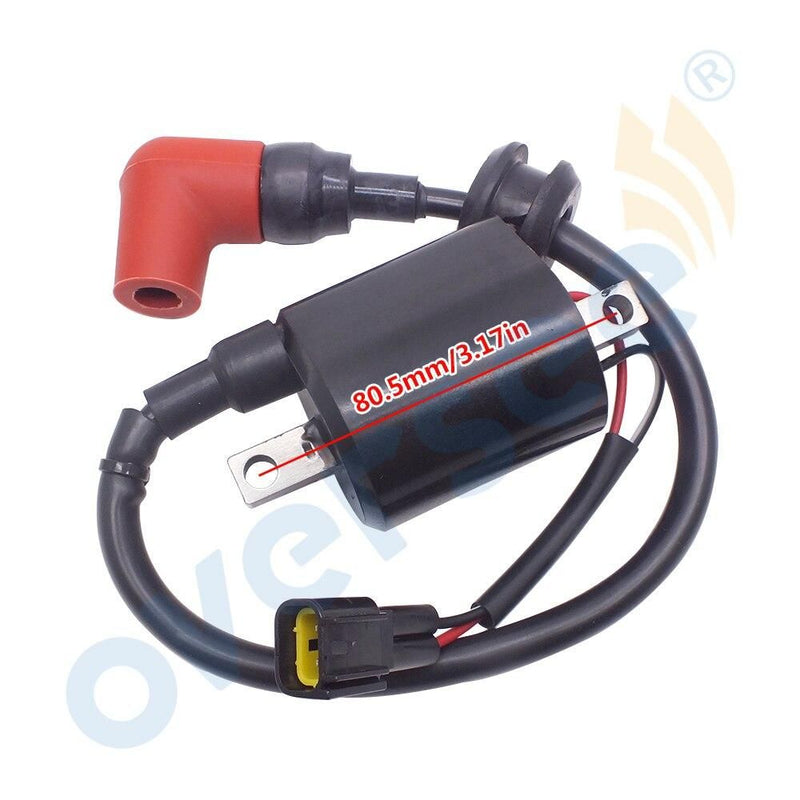 68F-82310 Ignition Coil With Cap For Yamaha Outboard Motor 4T 150HP to 250HP 60V-82310-10; 68F-82310-01 | oversee marine