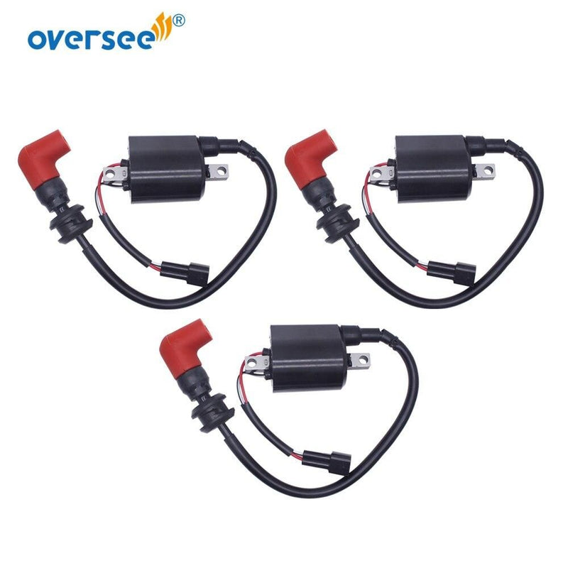 68F-82310 Ignition Coil With Cap For Yamaha Outboard Motor 4T 150HP to 250HP 60V-82310-10; 68F-82310-01 | oversee marine