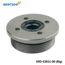 69D-43811 Screw Cap Assy For Yamaha Outboard Motor Manual Trim Tilt Assy 69D-43170-10-4D Big Side | oversee marine