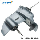 6AH-45300 Lower Casing Assy Short For Yamaha Outboard Motor 2T 15HP 20HP 6AH-45300-00-4D; Parsun F15A 20A F20-04000000S Top Real