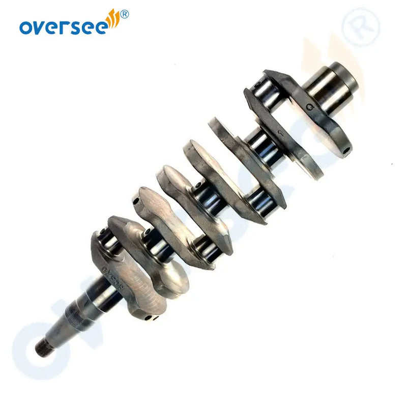 6C5-11411 Marine Parts Crankshaft For Yamaha Outboard Motor 4 Stroke 50HP/60HP F60cETL F50LB Top Real